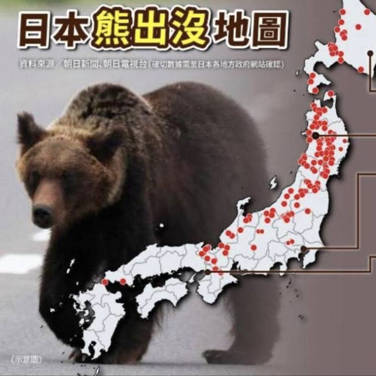 【日本山村隘線失守_熊族下山入城】 – 漂浪島嶼