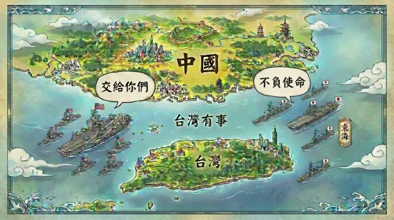 【美國交接日本上陣_經濟海域不如軍事同盟】