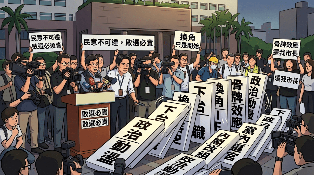 【蔣萬安推薦無用_高雄選舉的骨牌效應】