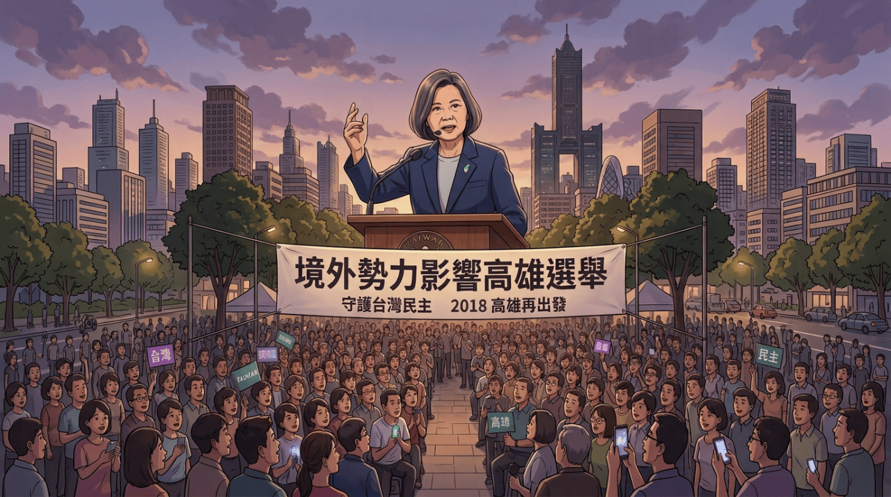 【2018抹紅復刻版_境外勢力影響高雄選舉】